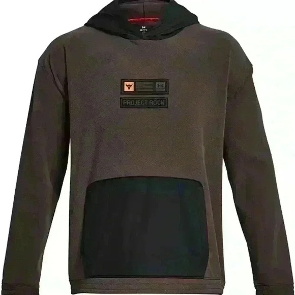 💰HUGE CLEARANCE SALE 💰 Under Armour Project Rock  Veterans Day Turbo Hoodie - Picture 1 of 4